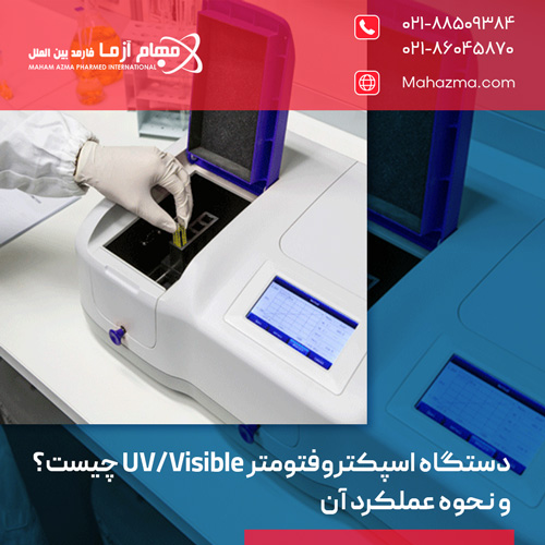 دستگاه اسپکتروفتومتر UV/Visible چیست و نحوه عملکرد آن