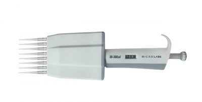 سمپلر متغیر 8 کاناله مدل 30 300 مایکرولیتر